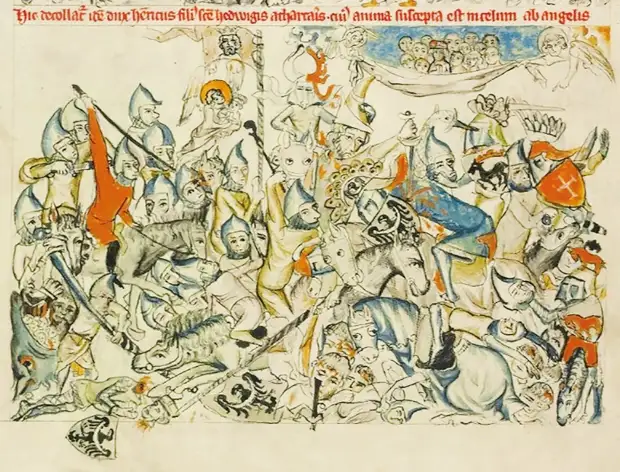 Визуальный образ монголов в битве при Легнице в изобразительных памятниках XIV–XV вв