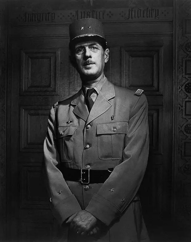 Charles de Gaulle by Yousuf Karsh
