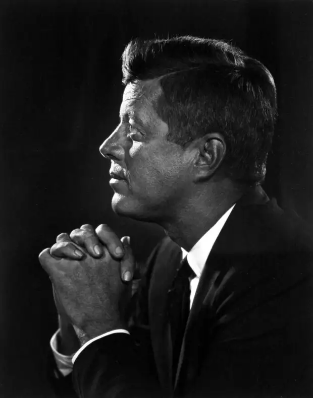 John F. Kennedy by Yousuf Karsh