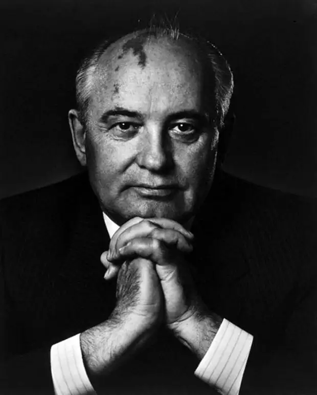 Mikhail Gorbachev by Yousuf Karsh