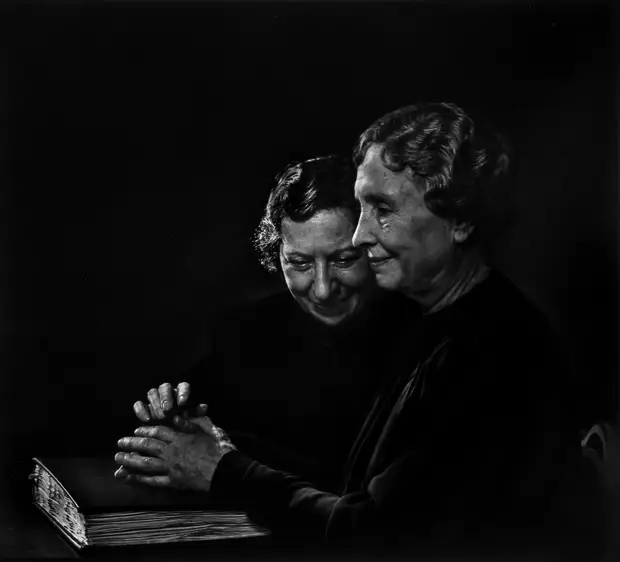 Helen Keller by Yousuf Karsh