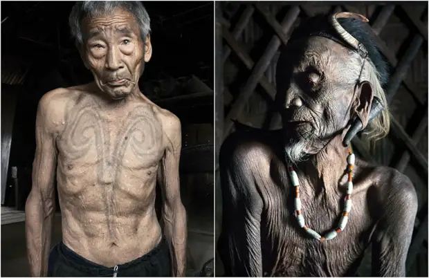 Удивительные портреты исчезающего племени охотников за головами