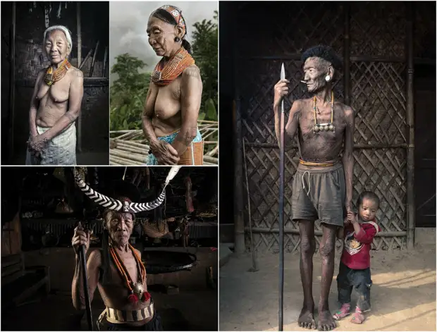 Удивительные портреты исчезающего племени охотников за головами