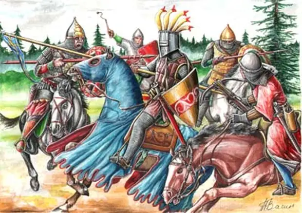 Шведско-новгородская война 1348-1351 годов.