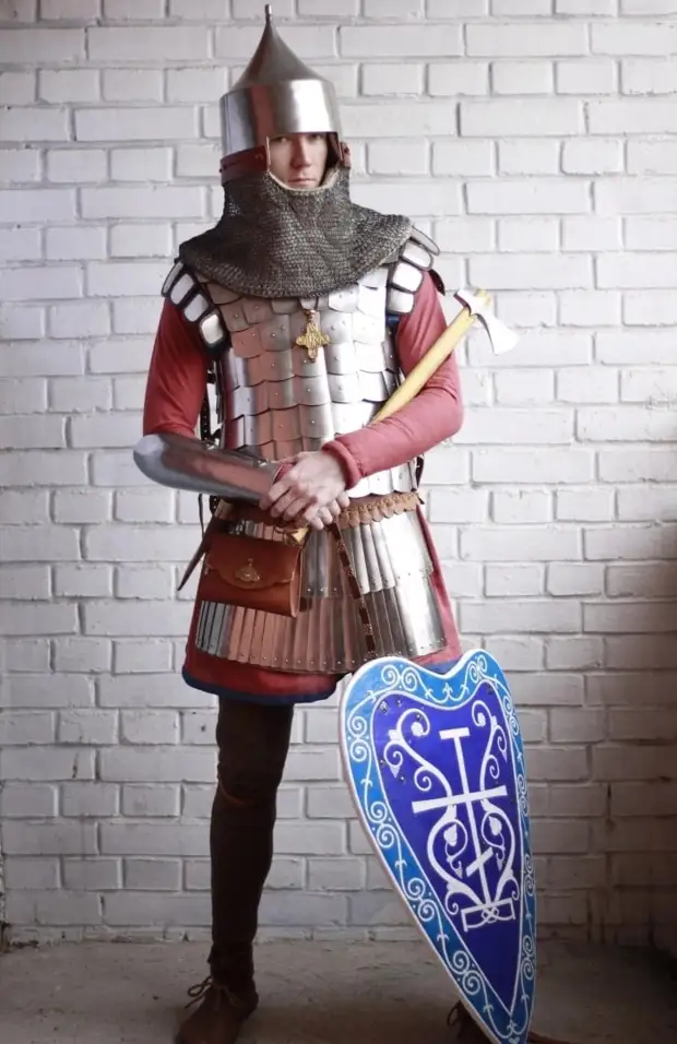Новгородский воин второй половины XIV века