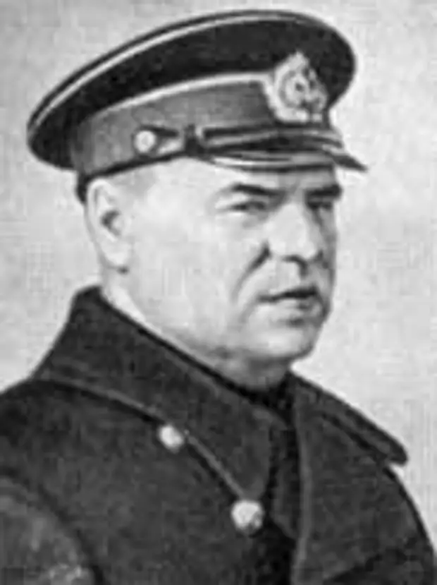 Контр-адмирал Жуков Г.В., командующий Одесским оборонительным районом