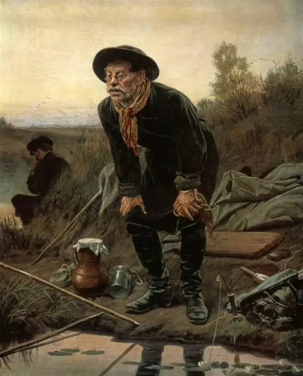 Жизнь людей в XIX веке на картинах Василия Перова (23 картины)