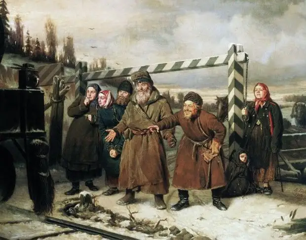 Жизнь людей в XIX веке на картинах Василия Перова (23 картины)