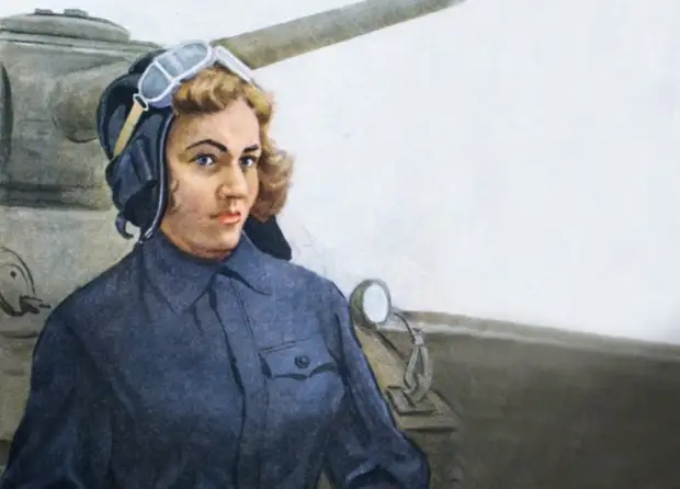 Когда ее муж погиб на войне, советская женщина отправилась мстить нацистам на собственном танке!