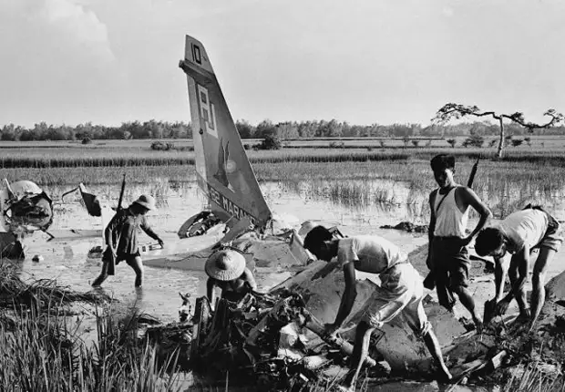 Редкие фото войны во Вьетнаме (16 фото)