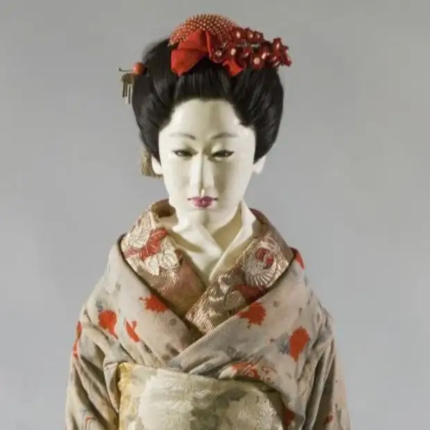 Портретная кукла гейши О-Мацу