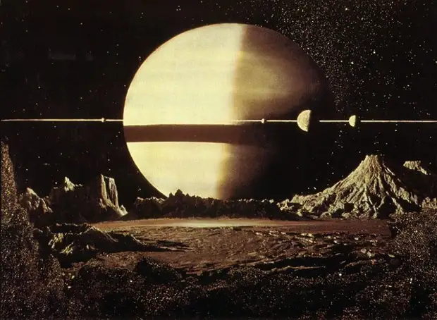 Люсьен Рюдо - мастер космической живописи вселенная, дизайн, картина, космос, первые в мире, фото, художник