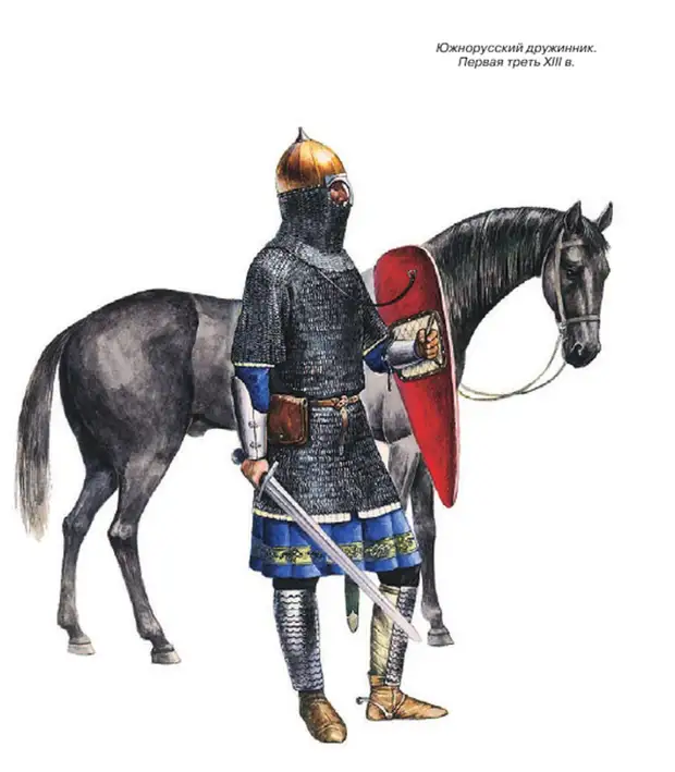 Русская конница. 1220 — 1240 гг.