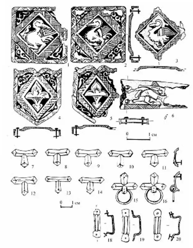 Поясные наборы золотоордынских кочевников Среднего Подонья