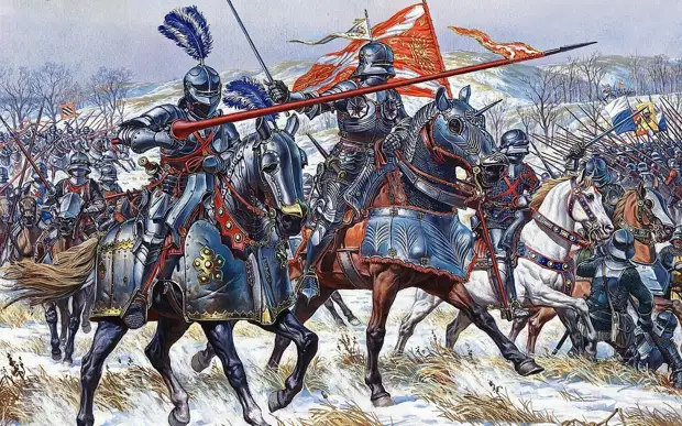 2 марта 1476 года состоялась битва при Грансоне - одно из сражений Бургундских войн.