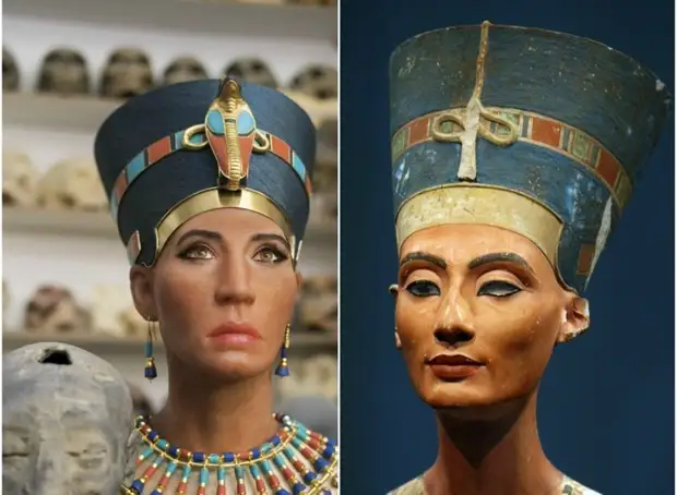 Лицо царицы «Нефертити» восстановили с помощью 3D-сканирования древней мумии 3D-СКАНИРОВАНИЕ, Нефертити, в мире, лицо, люди, мумия, наука