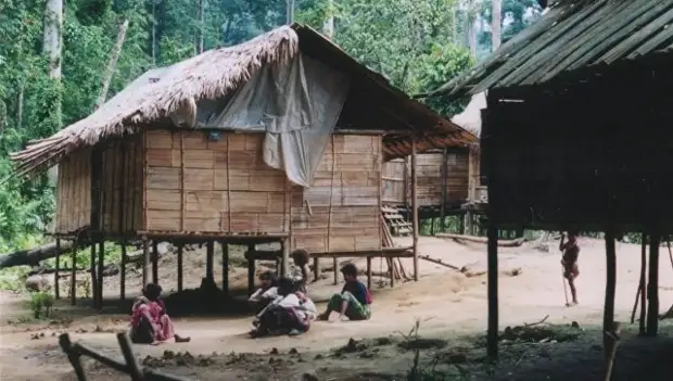 Деревня Сунгай Руал, чьи жители говорят на неизвестном науке языке