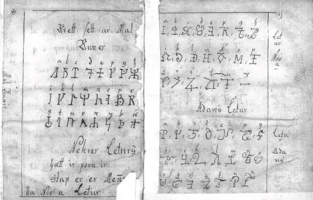 Поздние исландские рунические манускрипты. Что подразумевается под понятием «руны речи»?