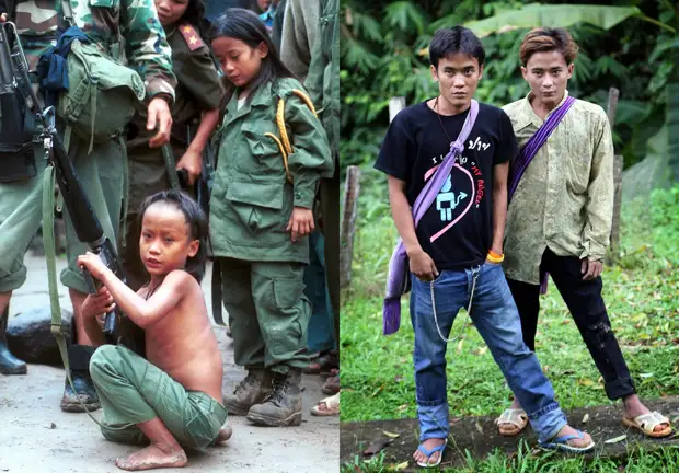 Джонни и Лютер Хтуу - близнецы-убийцы из бирманских джунглей.