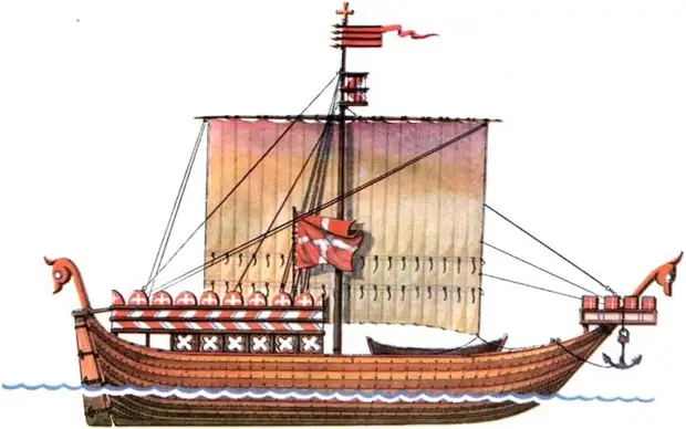 Датский военный корабль