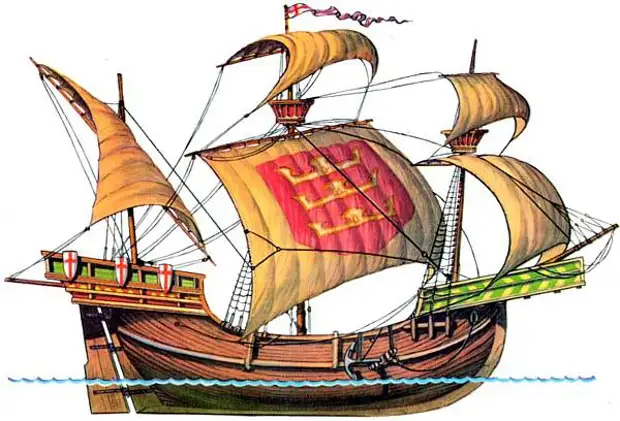 Торговое судно северной Европы