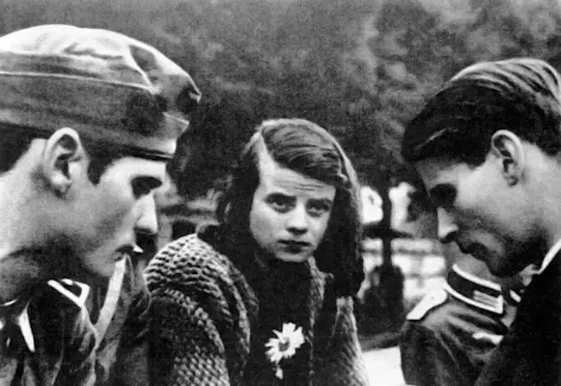 Немка Софи Шолль, казненная в Германии за распространение антифашистских листовок в 1943 году.