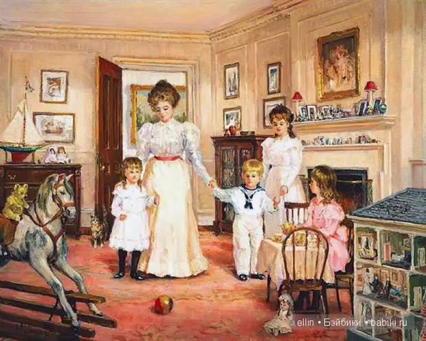 "Викторианская элегантность" картин Алана Мейли
