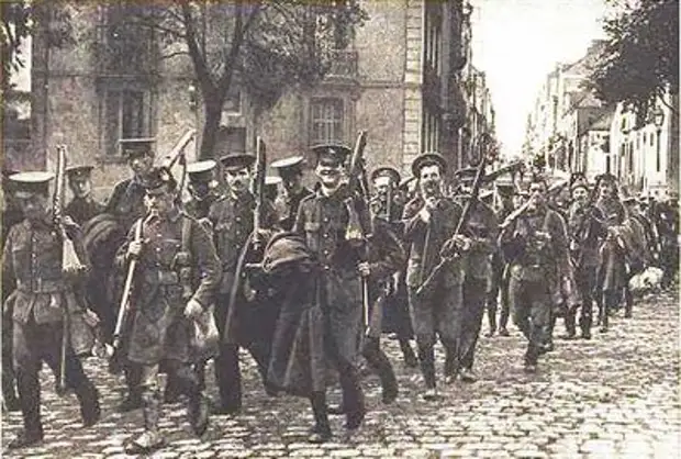 Британские солдаты во Франции