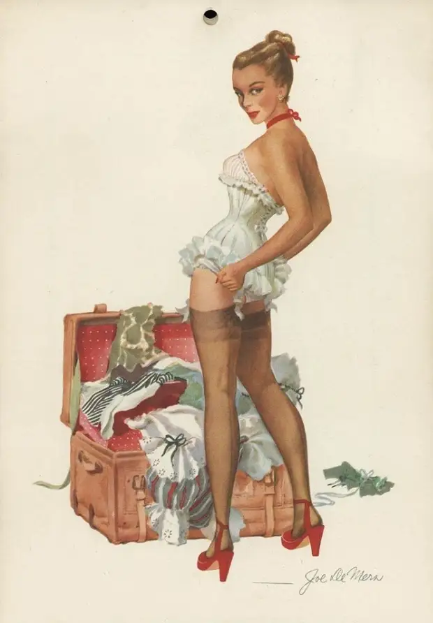 Pin-Up девушки из журнала Esquire, 1948 год