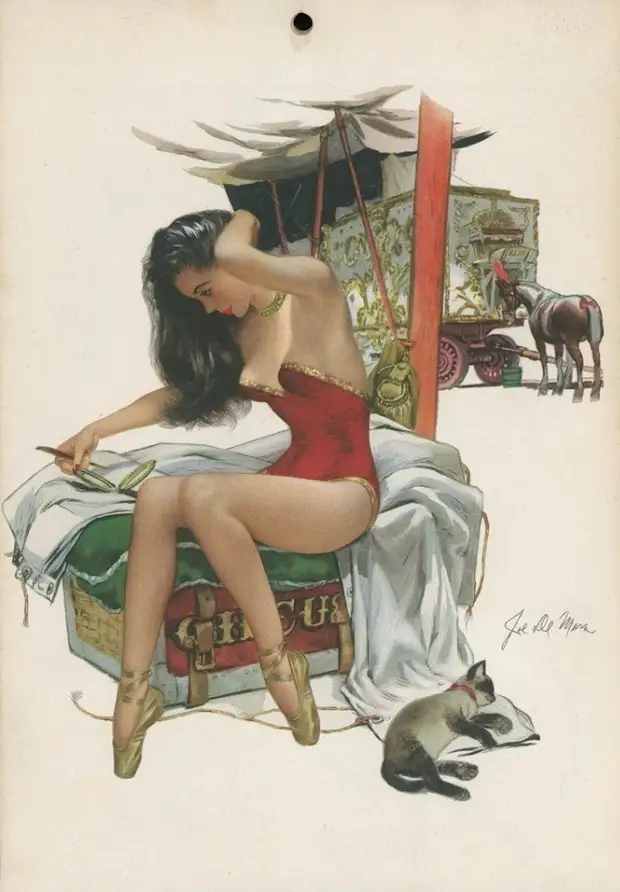 Pin-Up девушки из журнала Esquire, 1948 год