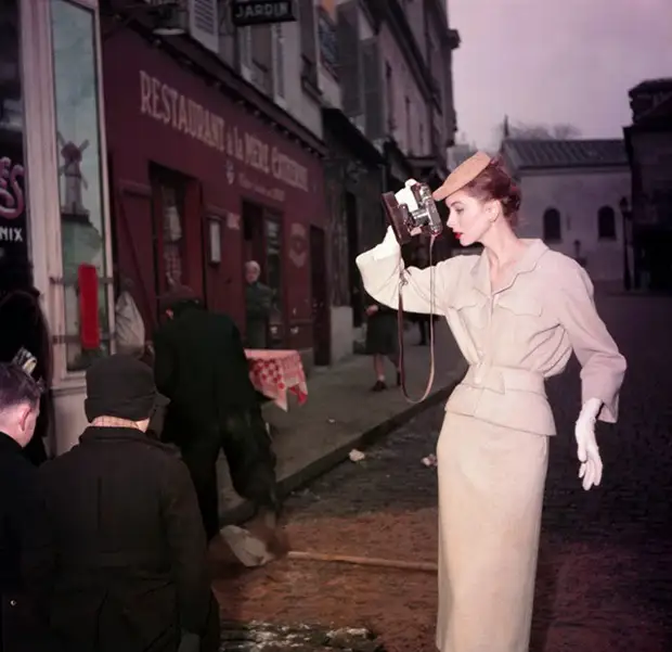 Париж 50-х годов в фотографиях Жоржа Дамбье.