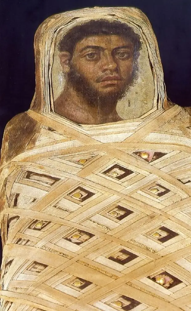 Портреты фаюмских мумий (Египет, I - III вв.)