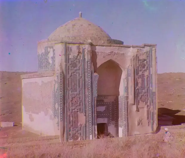 Амазар на горе у Шах-Зинде. Самарканд, начало 20 века.