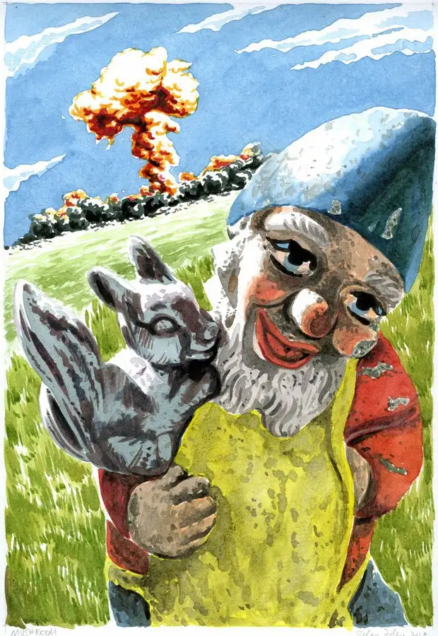 Ядерная угроза в американских иллюстрациях эпохи холодной войны.