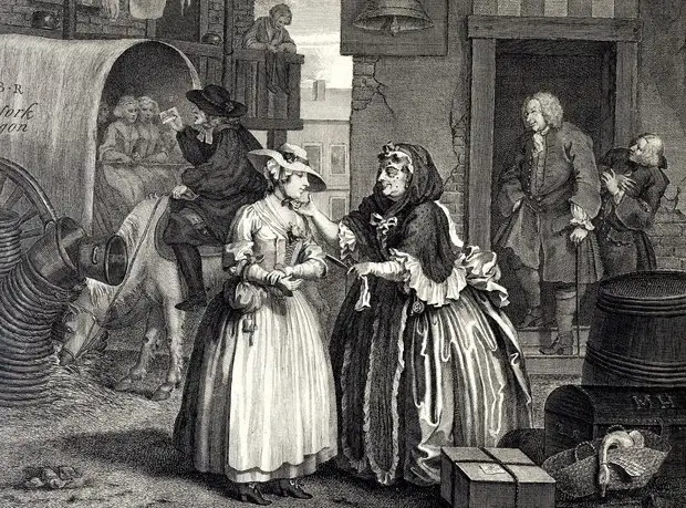 Изысканная реклама проституток XVIII века