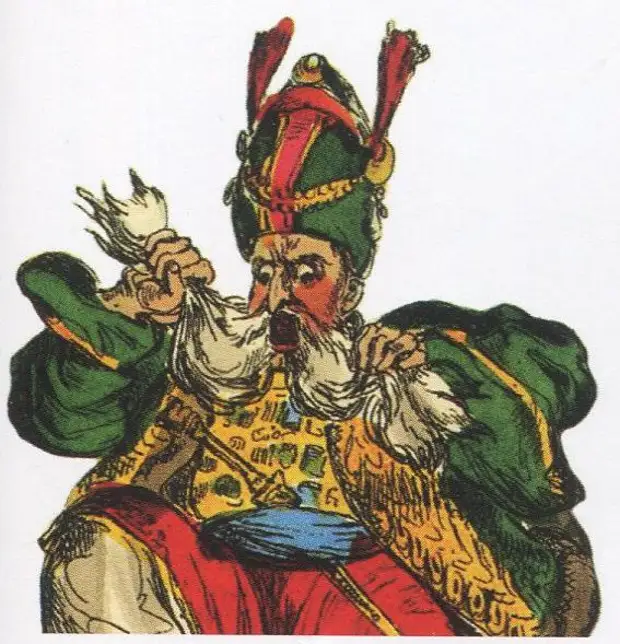 Английские карикатуры на Русско-турецкую войну 1828-1829 гг.