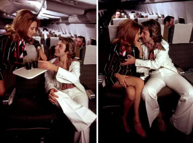 Красота в полете: стюардессы 1960-х