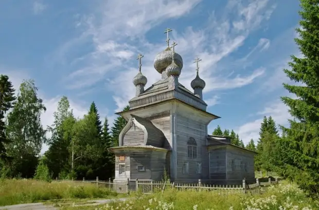 Основные типы русского деревянного храма