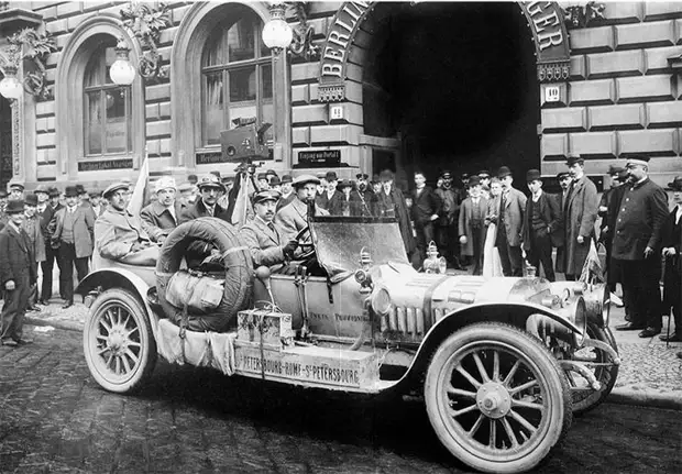 Автопробег на автомобилях “Руссо-Балт” в 1910 году Руссо-Балт, авто, история