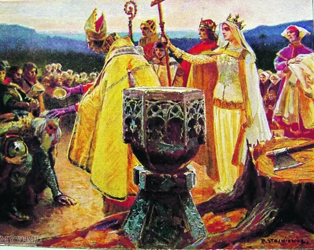 Литва - крещение последних язычников Европы (1387 г.)