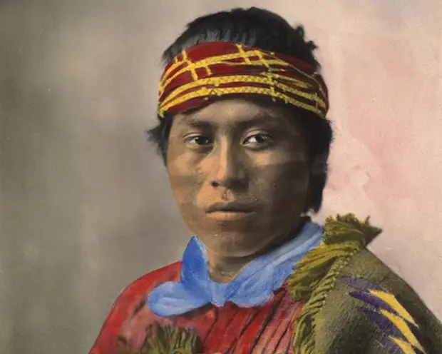 Подобный песне, индеец племени пуэбло, 1899 год.