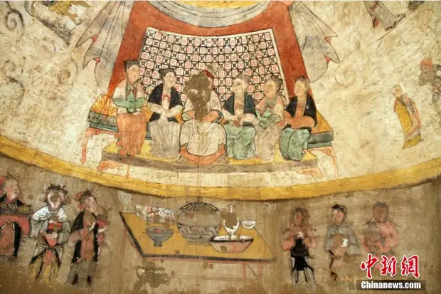 Гробница периода Монгольской империи Юань найдена в Китае