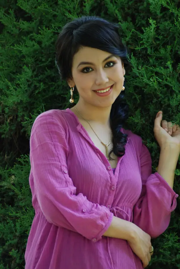 Дильноза Кубаева, узбекская актриса. Фото