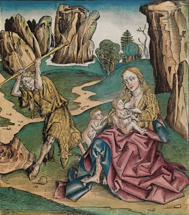 Адам, Ева и Лилит (легенда, картины)