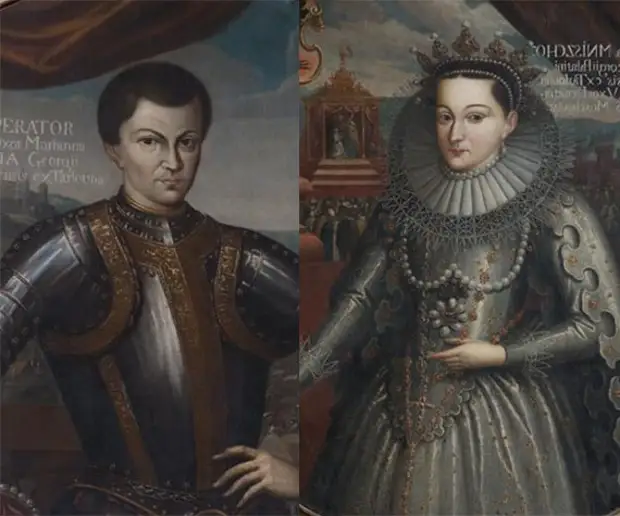 Портреты Лжедмитрия I и Марины Мнишек из собрания Исторического музея