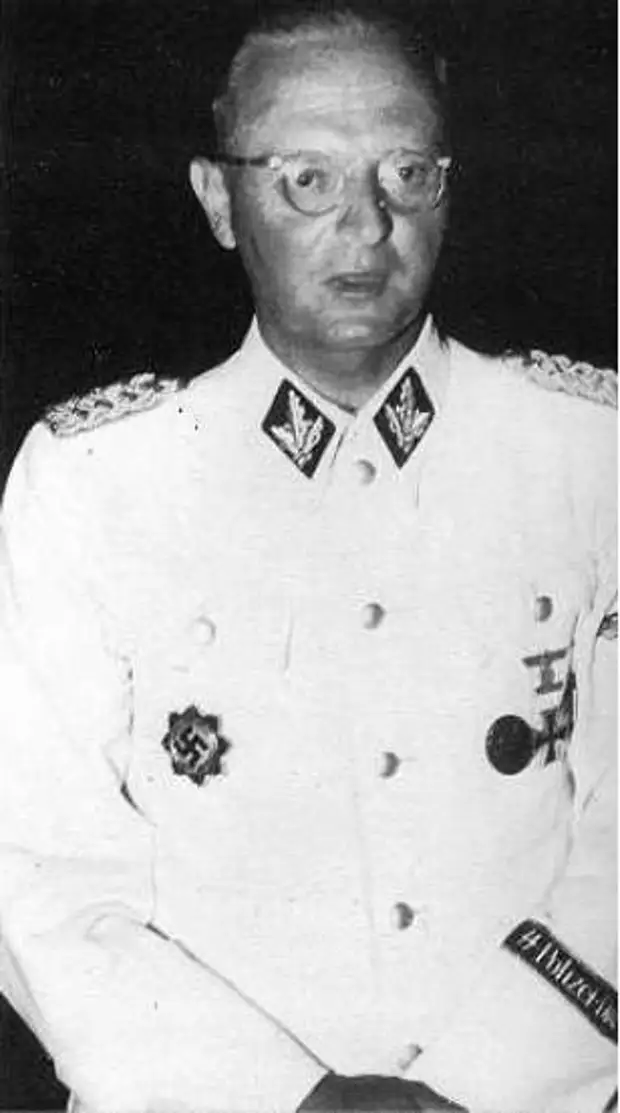 SS-Brigadeführer and German Cross in Gold Holder Fritz Schmedes