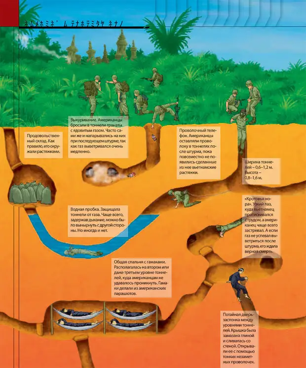 Фото №2 - Как были устроены подземные города вьетнамских партизан