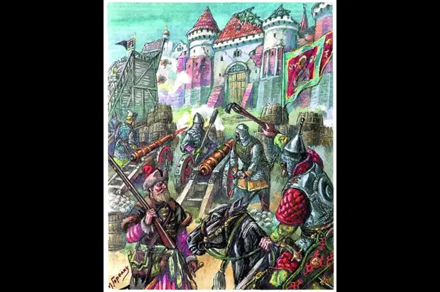 Осада Смоленска русскими войсками в 1514 году.