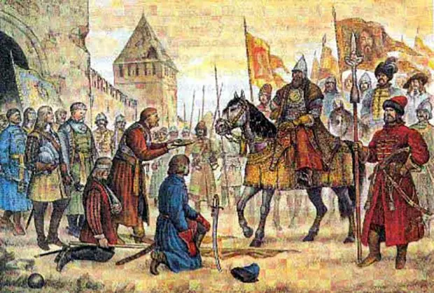 3 октября 1654 года капитулировал польский гарнизон Смоленска, осажденного армией Московского царства под командованием царя Алексея Михайловича в июне 1654 года.