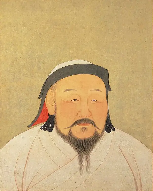 Картина Лю Гуаньдао "Хубилай на охоте".